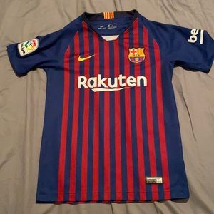 FC BARCELONA NIKE SOCCER JERSEY YOUTH